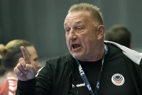 Holte seine ersten Punkte als neuer Trainer der Eulen Ludwigshafen : Michael Biegler