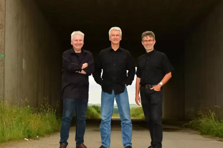 In den vergangenen beiden Corona-Jahren hatte das Trio praktisch keine Auftritte. Von links: Christof Heringer, Uli Gessner, Mat
