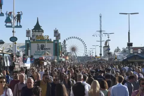 Die Eröffnung des Oktoberfests 2019.