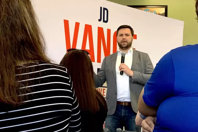 J. D. Vance in Portsmouth. 