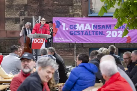 Marcel Divivier-Schulz, Vorsitzender des DGB-Stadtverbandes, fordert eine Ansiedlungspolitik, die allen Bildungsschichten nutzt.