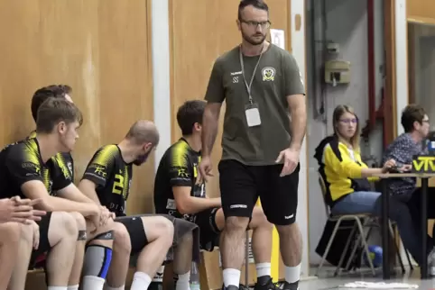 Steffen Schneider, Trainer der VTV Mundenheim, kann für die Dritte Liga planen. 