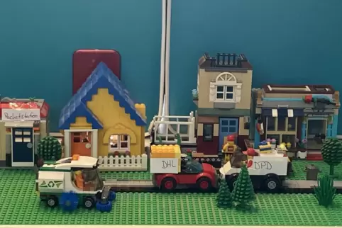Robotertechnik und Lego: Beitrag der GaK-Schüler.