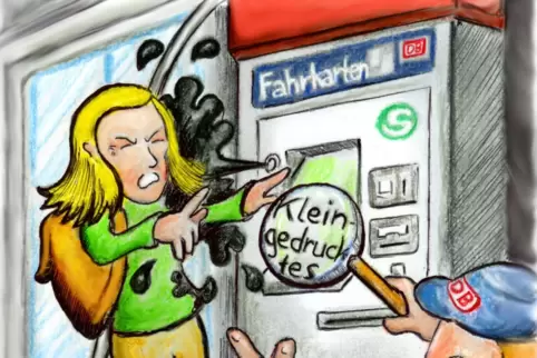 Auch die Automaten haben ihre Tücken.