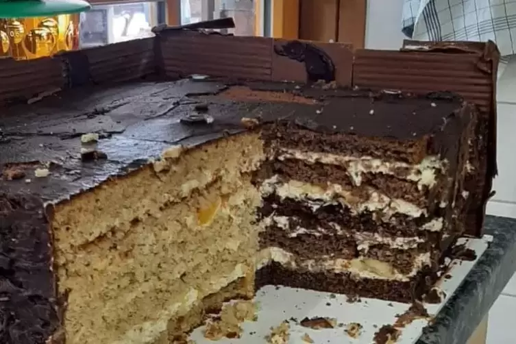 Tats&auml;chlich eine Torte. 