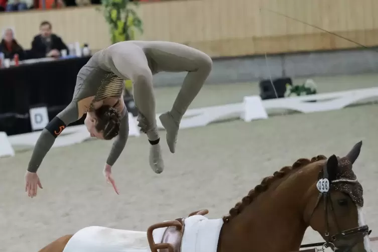 Die K&uuml;r von Hannah Steverding ist &auml;u&szlig;erst anspruchsvoll. Bei der Premiere in Ermelo klappte noch nicht alles.