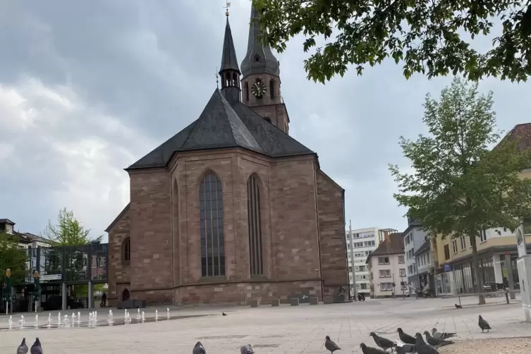 Künftig soll es verboten sein, Tauben zu füttern. Unter dem Dach der Alexanderskirche soll ein Taubenschlag entstehen.