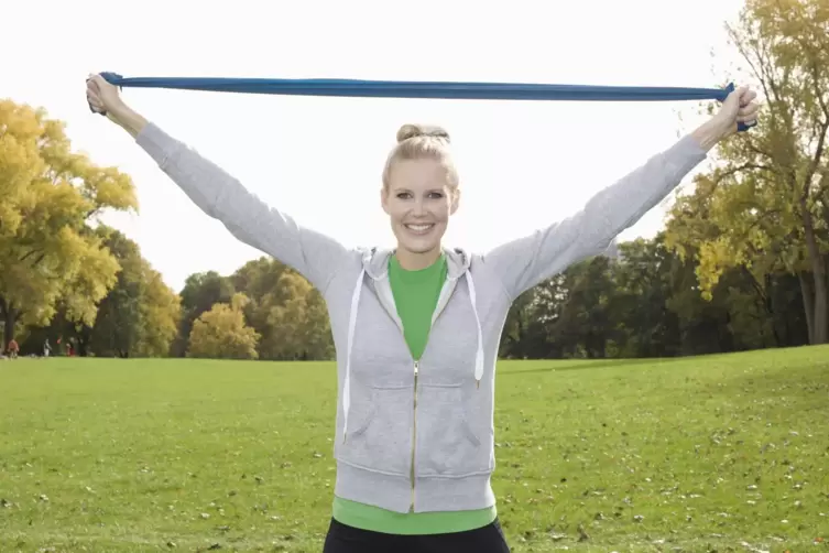 Gymnastikband.