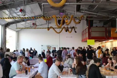 Gut besucht war das Feuerwehrfest der Wehr Kirchheim-Kleinkarlbach.