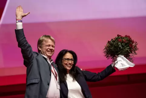 Führungswechsel: Yasmin Fahimi löste Reiner Hoffmann im DGB-Vorsitz ab.
