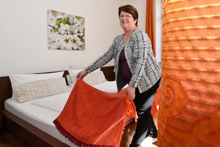 Erika Roth wohnt mittlerweile selbst im Geb&auml;ude.