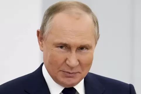 Beschuldigt den Westen: Wladimir Putin.
