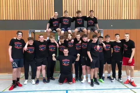 Nicht nur einen draufgesetzt: die A-Jugend.