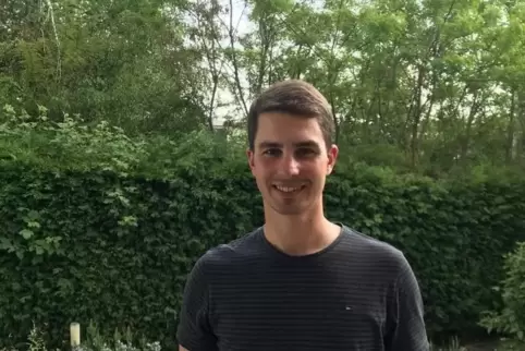 Tennisspieler Michael Lang vom TC Maxdorf. 