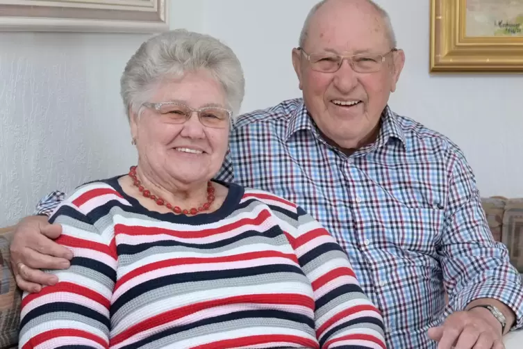 Sind seit 60 Jahren verheiratet: Theresia und Bruno Durein. 