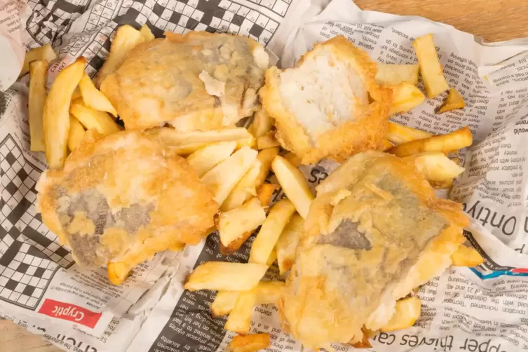 Fish an Chips gehört zu Großbritannien wie die Queen. 