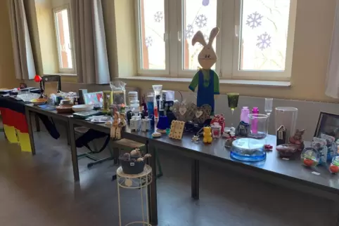 Der Flohmarkt im Klassensaal war die Generalprobe. Die Veranstaltung in der Messehalle wird deutlich größer. 