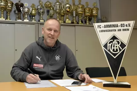 Markus Impertro, Sportlicher Leiter von Arminia Ludwigshafen, plädierte für eine eingleisige Oberliga in der Runde 2022/23.