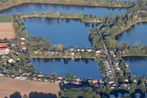Ganz besonderes Gebiet: der Wammsee, hier der nördliche Bereich. Ganz besonderes Gebiet: der Wammsee, hier der nördliche Bereich.