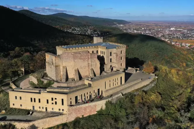 Das Hambacher Schloss. Das Hambacher Schloss.