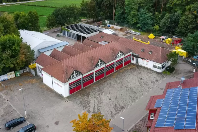Feuerwehr in Dudenhofen: Sie wird aus- und umgebaut.