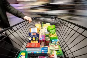 Einkaufen im Supermarkt