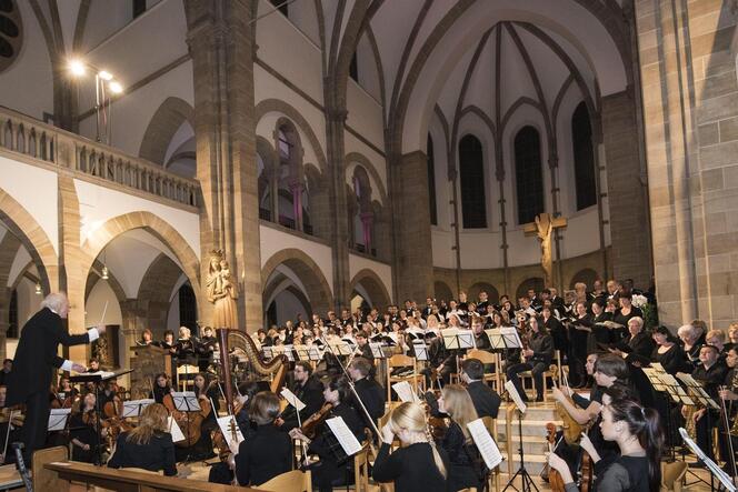 Das Palatina-Klassik-Ensemble war schon an einigen Orten in der Südpfalz zu Gast, hier in der Landauer Marienkirche.