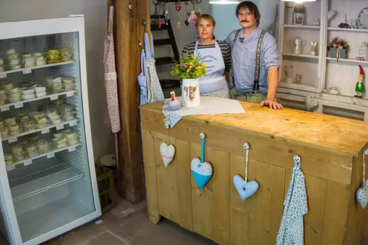 Diana und Claus Debnar haben in der alten Hauensteiner Mühle einen Hofladen eröffnet.