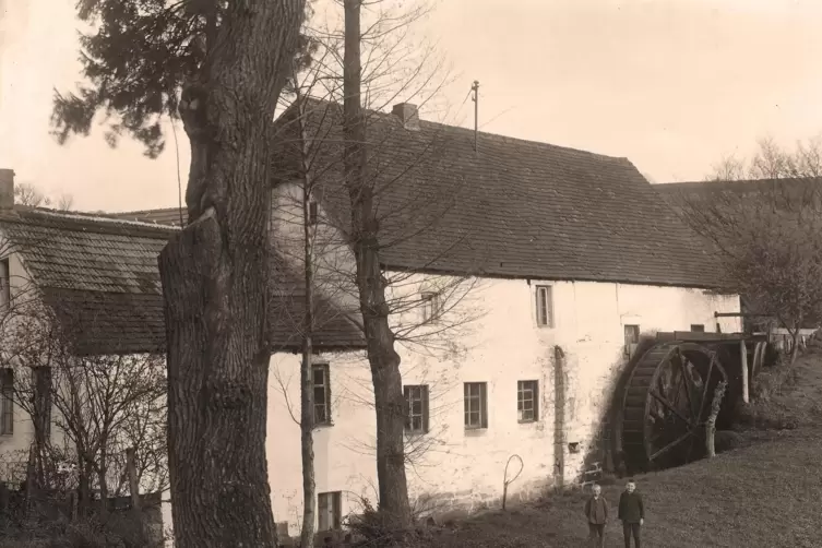Die Hauensteiner Mühle um das Jahr 1925.