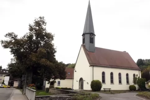 Oberauerbach; hier die protestantische Kirche.