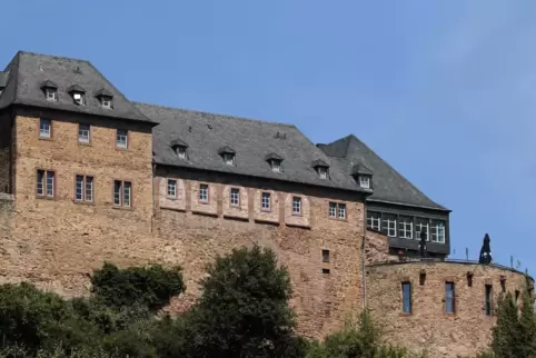 Herberge derGerechtigkeit: Der Ostflügel der Ebernburg bei Bad Kreuznach, wie er sich heute dem Betrachter präsentiert.