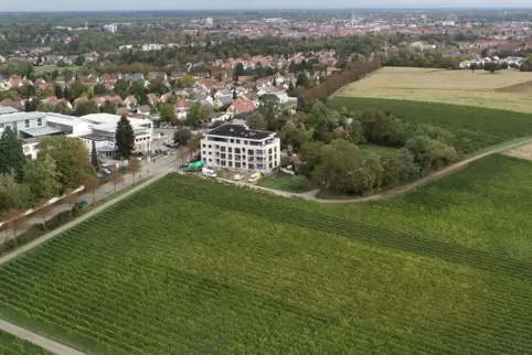 Der Städtebauliche Rahmenplan für das Gebiet, rechts die Wollmesheimer Straße, beinhaltet Kriterien zu den Themen Mobilität, Nah