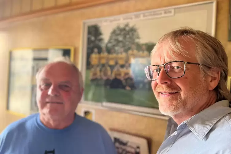 Edgar Hoffmann (links) und Michael Knebel. Sie m&uuml;ssen die Scherben zusammenkehren. 