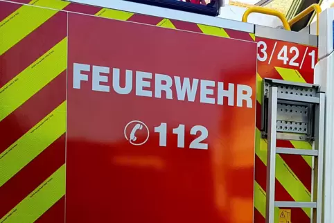 Die Feuerwehr wurde über den Notruf alarmiert,