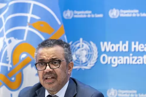 Seit fünf Jahren oder oberste Wächter der globalen Gesundheit: Tedros Adhanom Ghebreyesus.