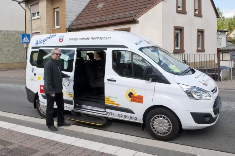 Im Nachbarort Hochspeyer gibt es bereits seit vielen Jahren einen Bürgerbus, den Jochen Marwede initiiert hat. 