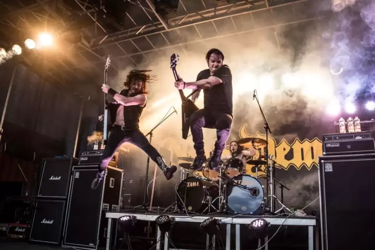 Z&auml;hlt zu den Headlinern des Festivals am 10. und 11. Juni in Gries: die Gruppe Night Demon aus den USA. 