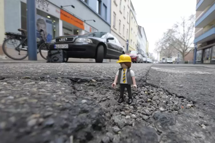 Auf Ludwigshafener Stra&szlig;en und Radwegen gibt&rsquo;s zahlreiche Baustellen.
