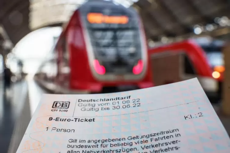 Das 9-Euro-Ticket gilt ab dem 1. Juni. 