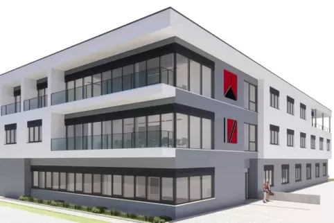 Der geplante Neubau in der Marnheimer Straße. Der geplante Neubau in der Marnheimer Straße.