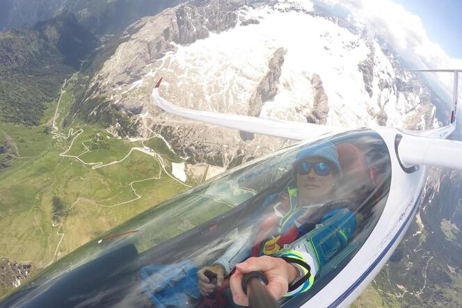 Selfie in den Dolomiten: Katrin Senne.