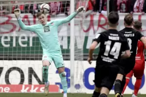 Der Notenchampion: Torhüter Matheo Raab.