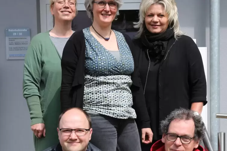 Das aktuelle Kuseler Redaktionsteam mit (von links oben nach rechts unten) Assistentin Birgit Wenzel, Redakteurin Astrid Böhm, A