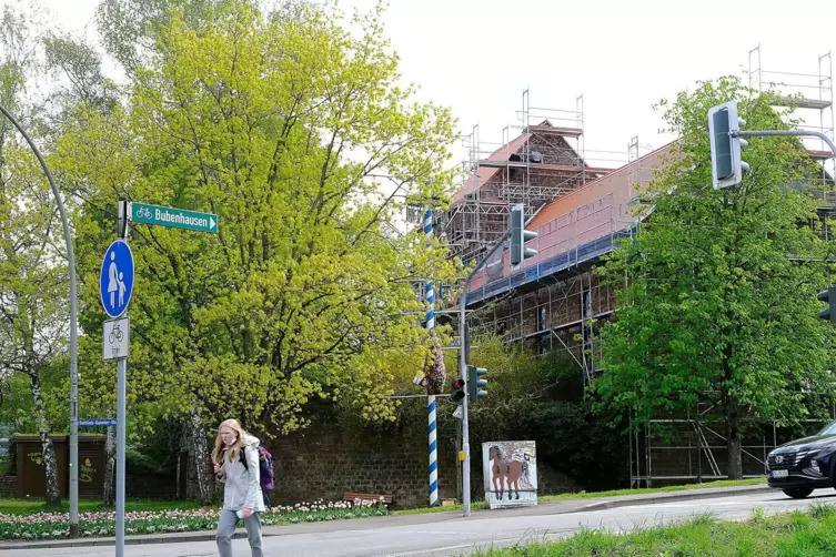 Das Gotteshaus steht an der Ampelkreuzung gegen&uuml;ber des Prinzenparks.