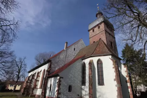 Evangelische Kirche in Billigheim. 