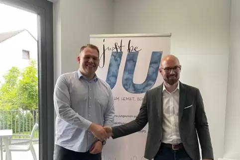 Jan Weimann (links) folgt an der Spitze der CDU auf Florian Bilic.