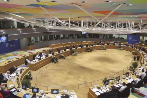 Beim EU-Gipfel dauerte es, bis ein Kompromiss zu den Sanktionen stand.