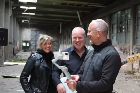 Treten erstmals als Friends United an: Sabrina Roth, Bernd Schreiber und Stephan Hugo. 