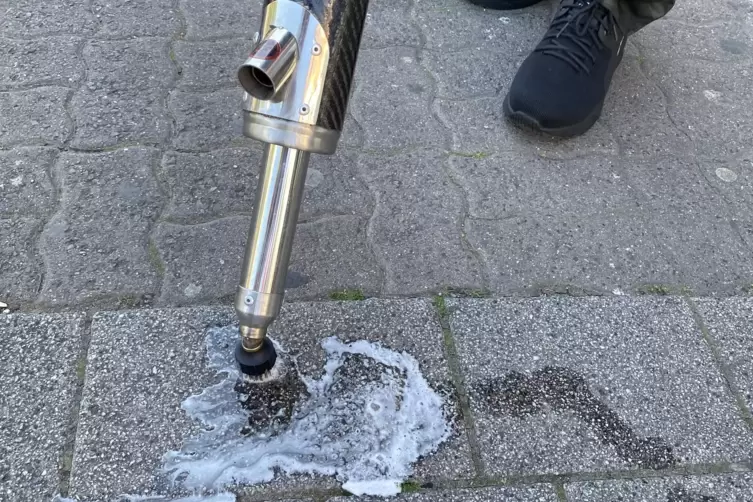 Hier werden die Kaugummis einzeln aufgel&ouml;st.