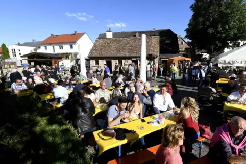 Das letzte Burgweiher-Fest war Anfang Juni 2019. 